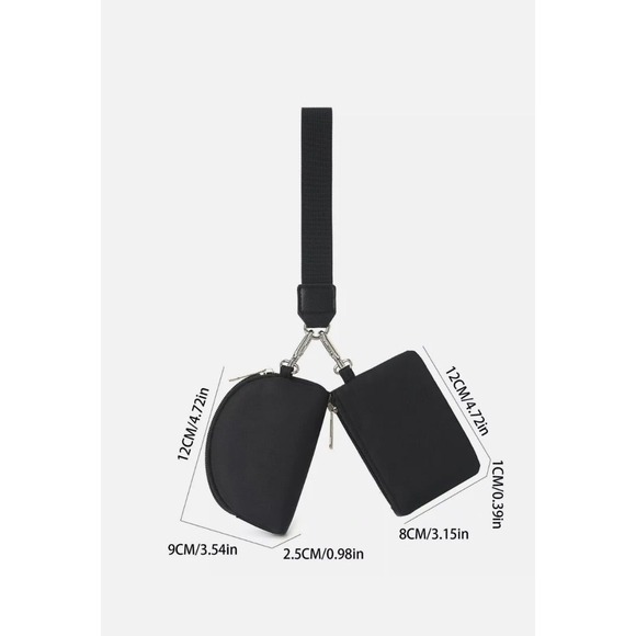 NWT, Dual Pouch Wristlet - Picture 5 of 5